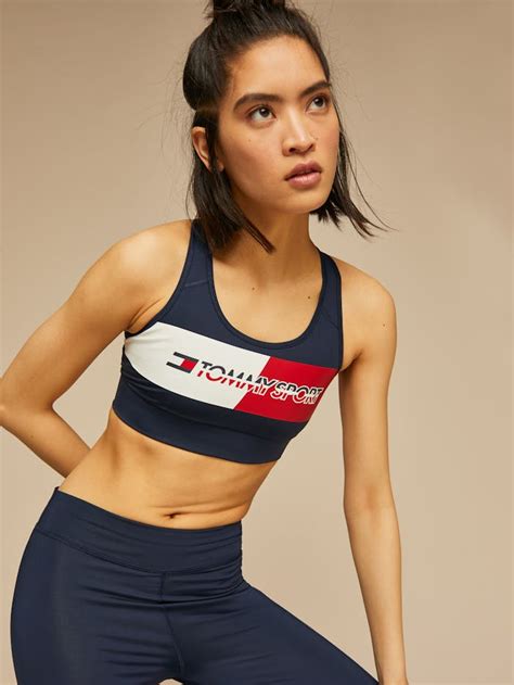 tommy hilfiger sports bra set